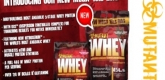 Стани як като мутант с Mutant Whey 10lb на промоция!